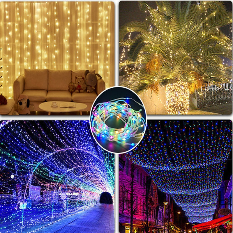 200 LED RGB Outdoor Rope Lights – Remote & Durable