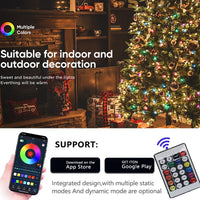 200 LED RGB Outdoor Rope Lights – Remote & Durable