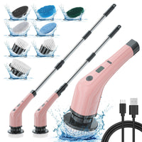 Electric Cleaning Brush - Adjustable, Cordless Multi-Surface Cleaner