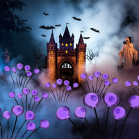 2Pcs Spooky Halloween Solar Eyeball Lights – Outdoor Decor