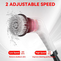 Electric Cleaning Brush - Adjustable, Cordless Multi-Surface Cleaner