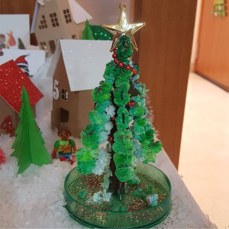 Novelty Magic Growing Christmas Tree Paper Tree/ 新奇魔法種植聖誕紙樹