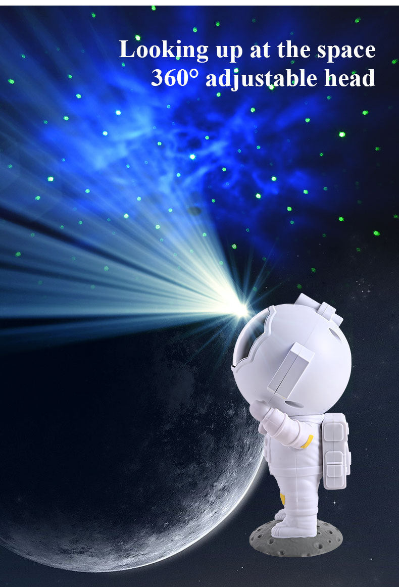 Galaxy Star Projector – Astronaut Night Light for Room Decor/Galaxy Star 投影機 – 用於房間裝飾的太空人夜燈.