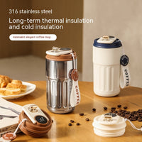 Smart Digital Thermal Bottle 450ml - Insulated Coffee Mug & Water Flask/智慧數位保溫瓶 450ml - 保溫咖啡杯和水瓶.