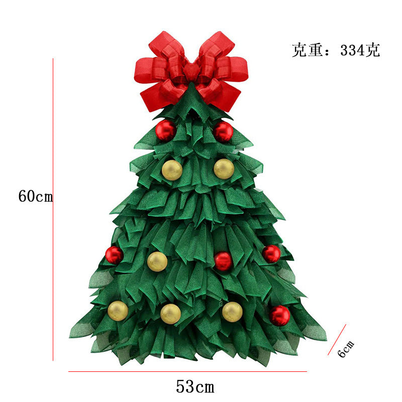 Christmas Tree Pendant Garland Door Hanging Decorations/聖誕樹吊墜花圈門掛裝飾品.