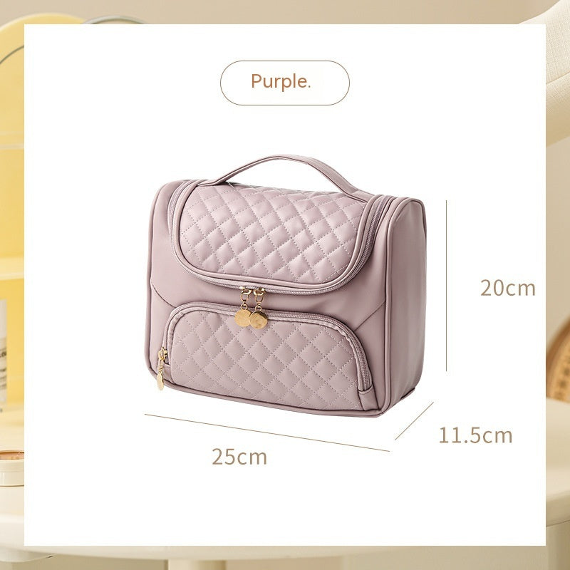 Large Capacity Portable Cosmetic Bag – Stylish Storage/大容量便攜化妝包－時尚收納.