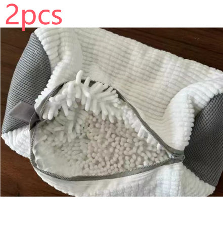 Shoe Laundry Bag for Washing Machine - Reusable Zipper Sneaker Cleaner/洗衣機洗鞋袋 - 可重複使用的拉鍊運動鞋清潔袋.