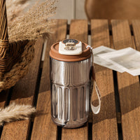 Smart Digital Thermal Bottle 450ml - Insulated Coffee Mug & Water Flask/智慧數位保溫瓶 450ml - 保溫咖啡杯和水瓶.