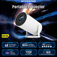 HY300 Pro Portable Projector – Home Theater Entertainment Projector/HY300 Pro 便攜式投影機 – 家庭劇院娛樂投影儀.